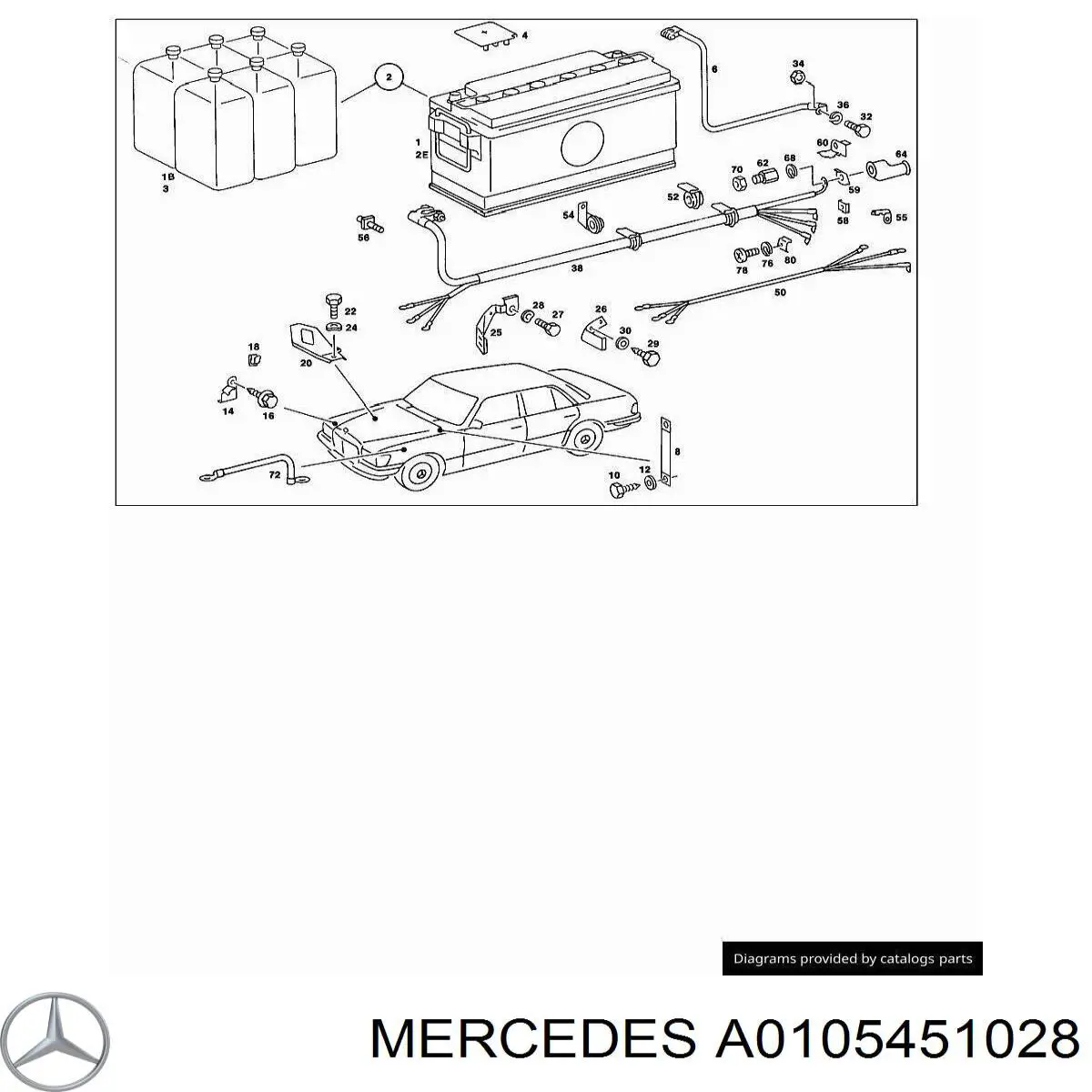  Mercedes A0105451028 precio, desde 5,08 EUR