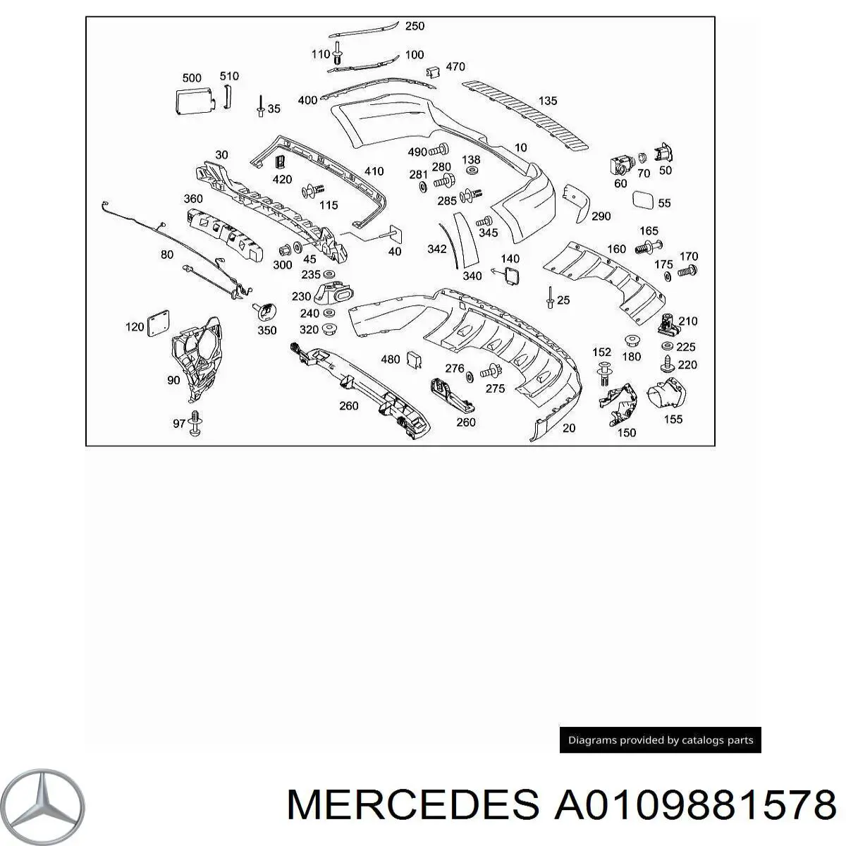 0109881578 Mercedes