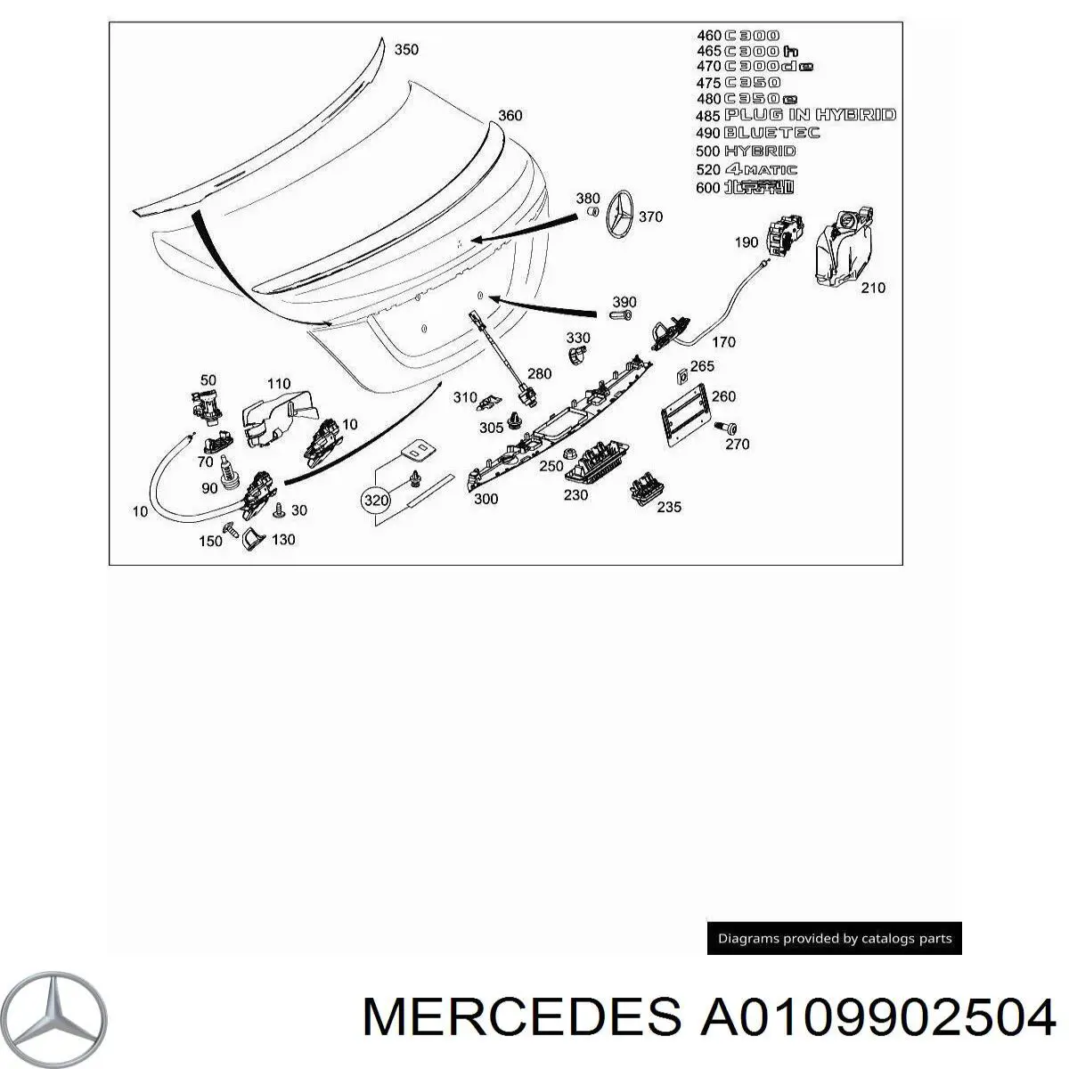 Comprar A0109902504 Mercedes 