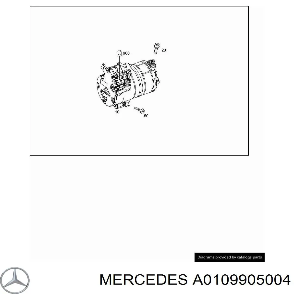  Mercedes A0109905004 precio, desde 3,51 EUR
