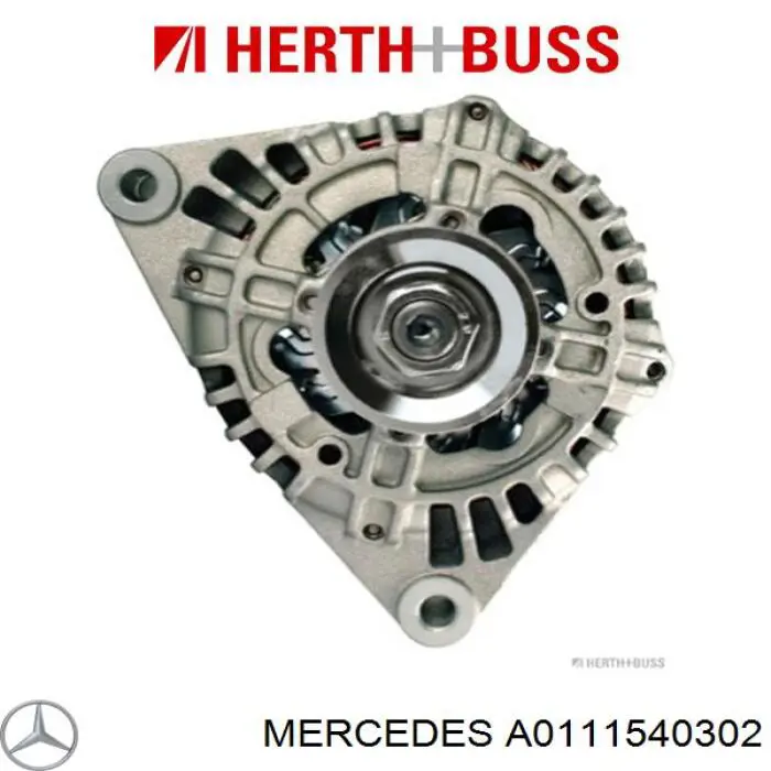 A0111540302 Mercedes alternador