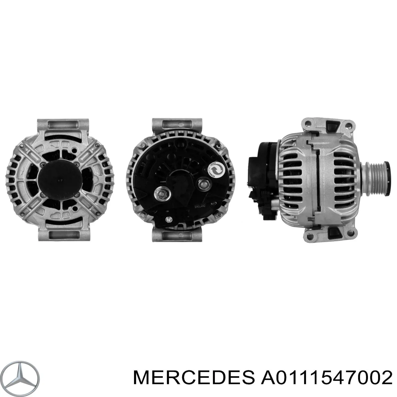 A0111547002 Mercedes alternador