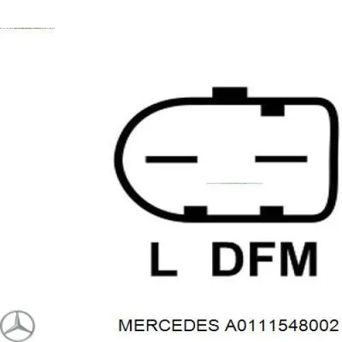 A0111548002 Mercedes alternador