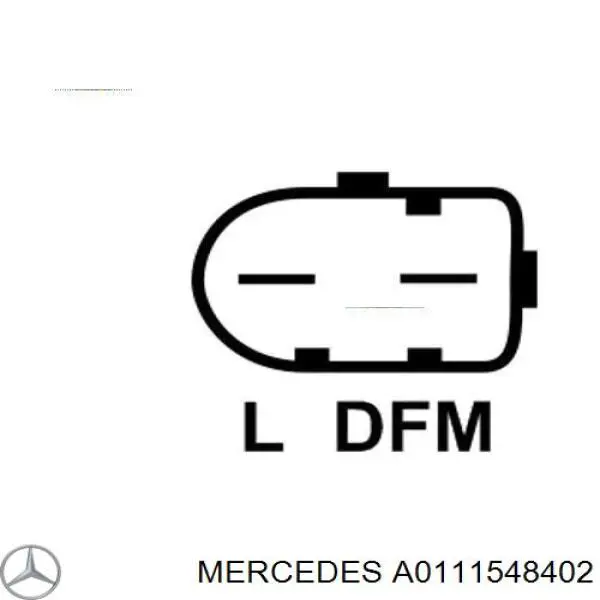 Comprar A0111548402 Mercedes Dynamo