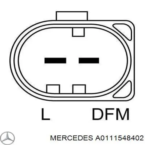 Alternador del motor Mercedes A0111548402 precio, desde 135,04 EUR