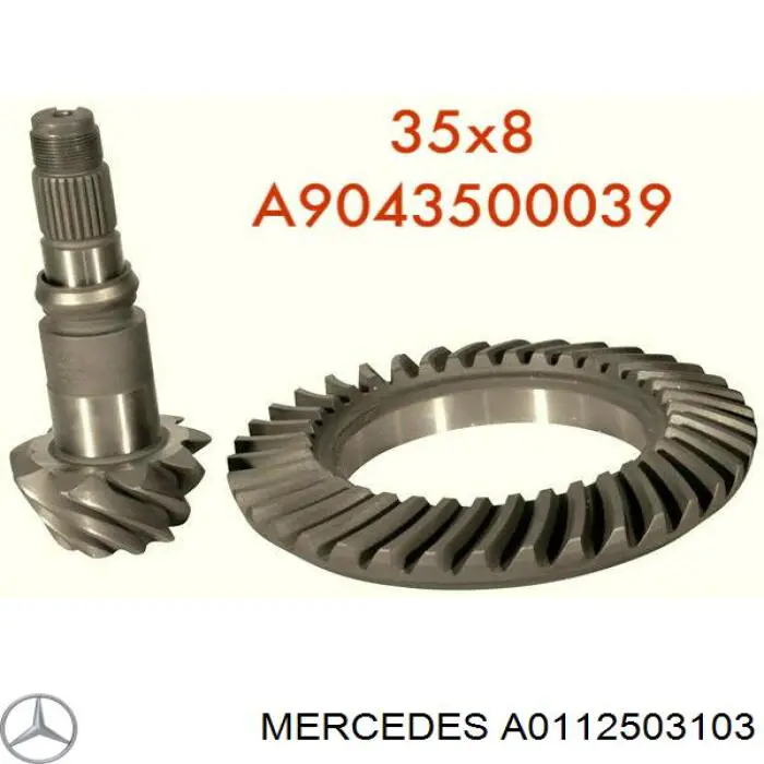 Comprar A0112503103 Mercedes Disco de embrague