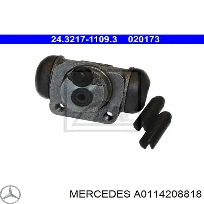 A0114208818 Mercedes cilindro de freno de rueda trasero