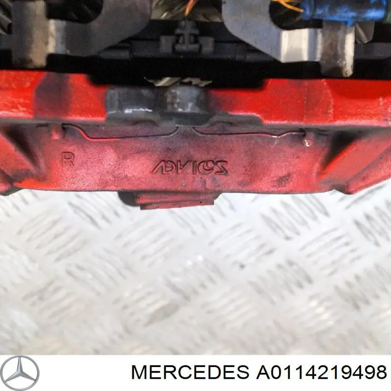 Comprar A0114219498 Mercedes Pinza de freno delantera derecha