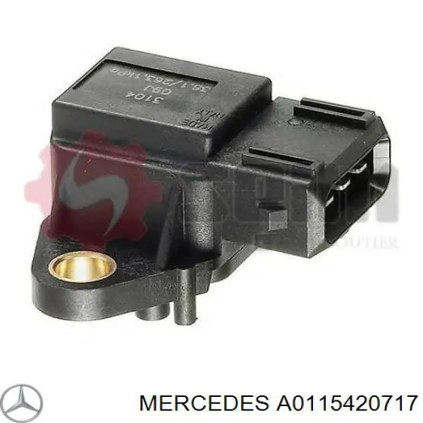Sensor de presión del aire de admisión Mercedes A0115420717