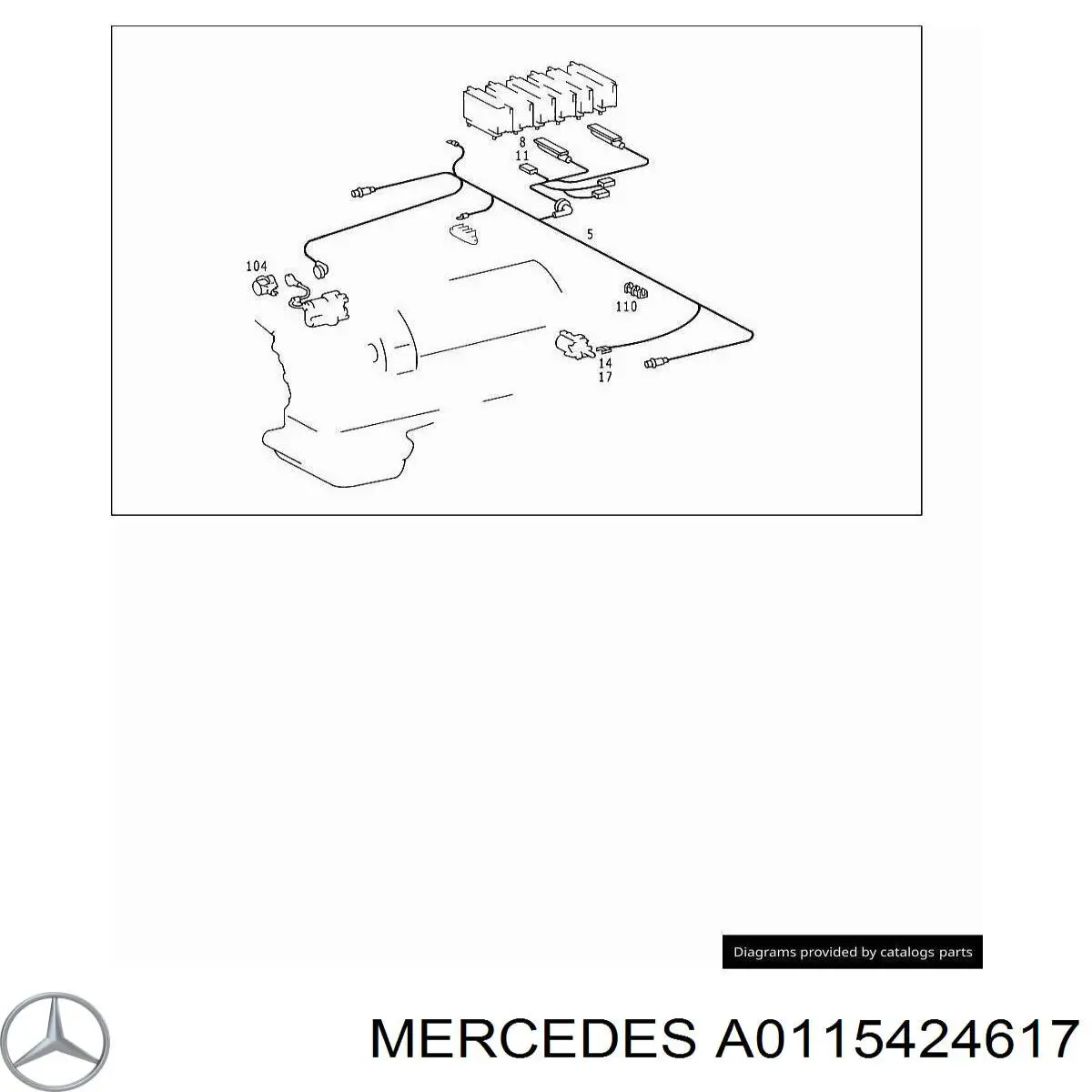 A0105425117 Mercedes 