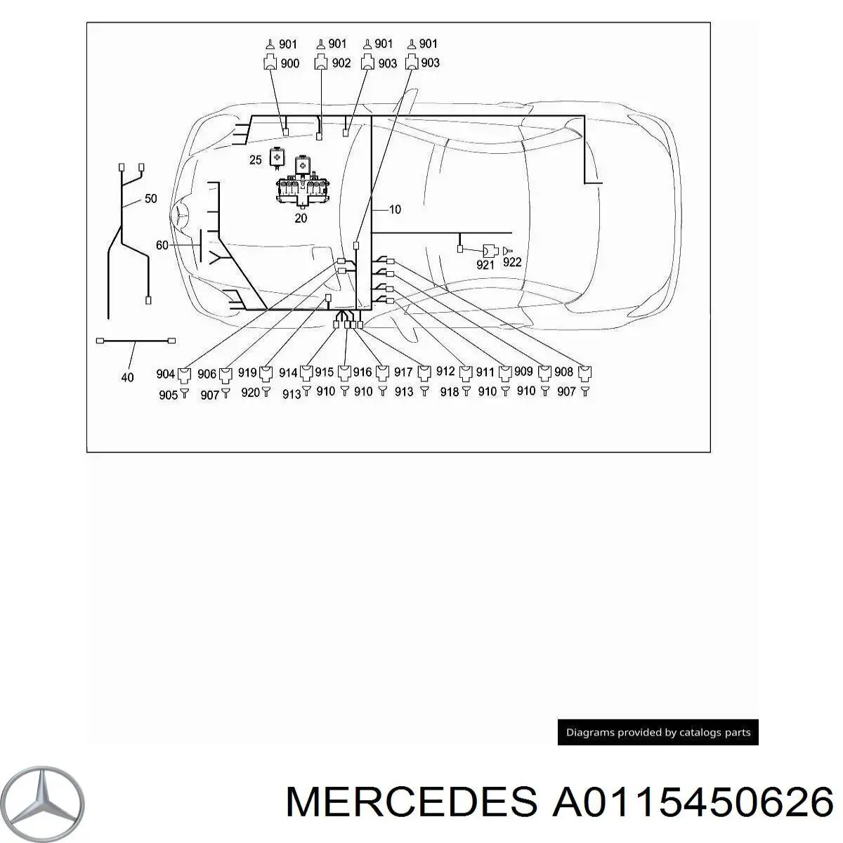 A0115450626 Mercedes 