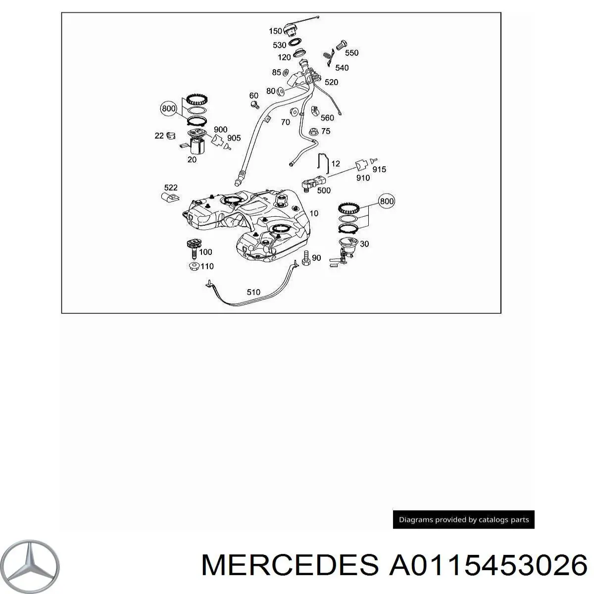 A0115453026 Mercedes