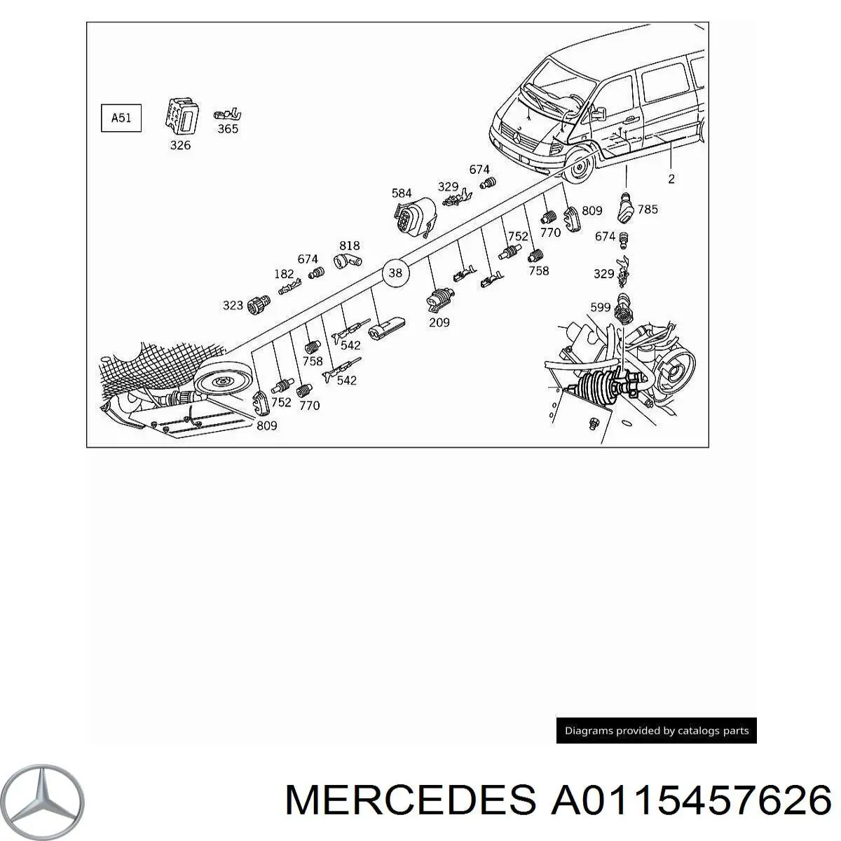 Comprar A0005402805 Mercedes 