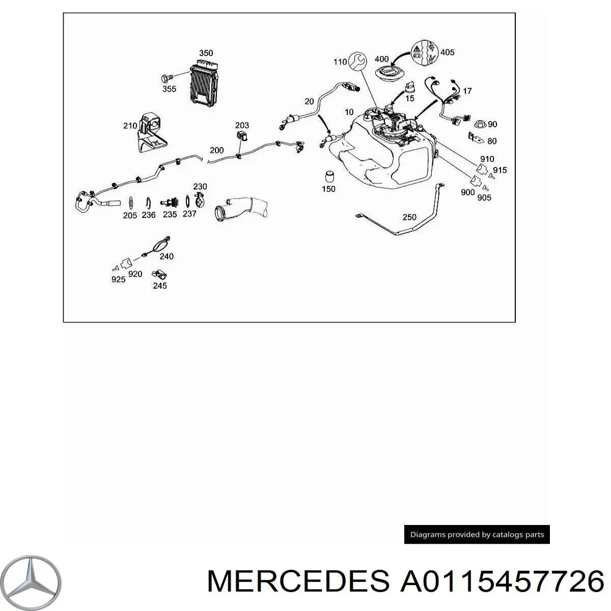  Mercedes A0115457726 precio, desde 0,44 EUR