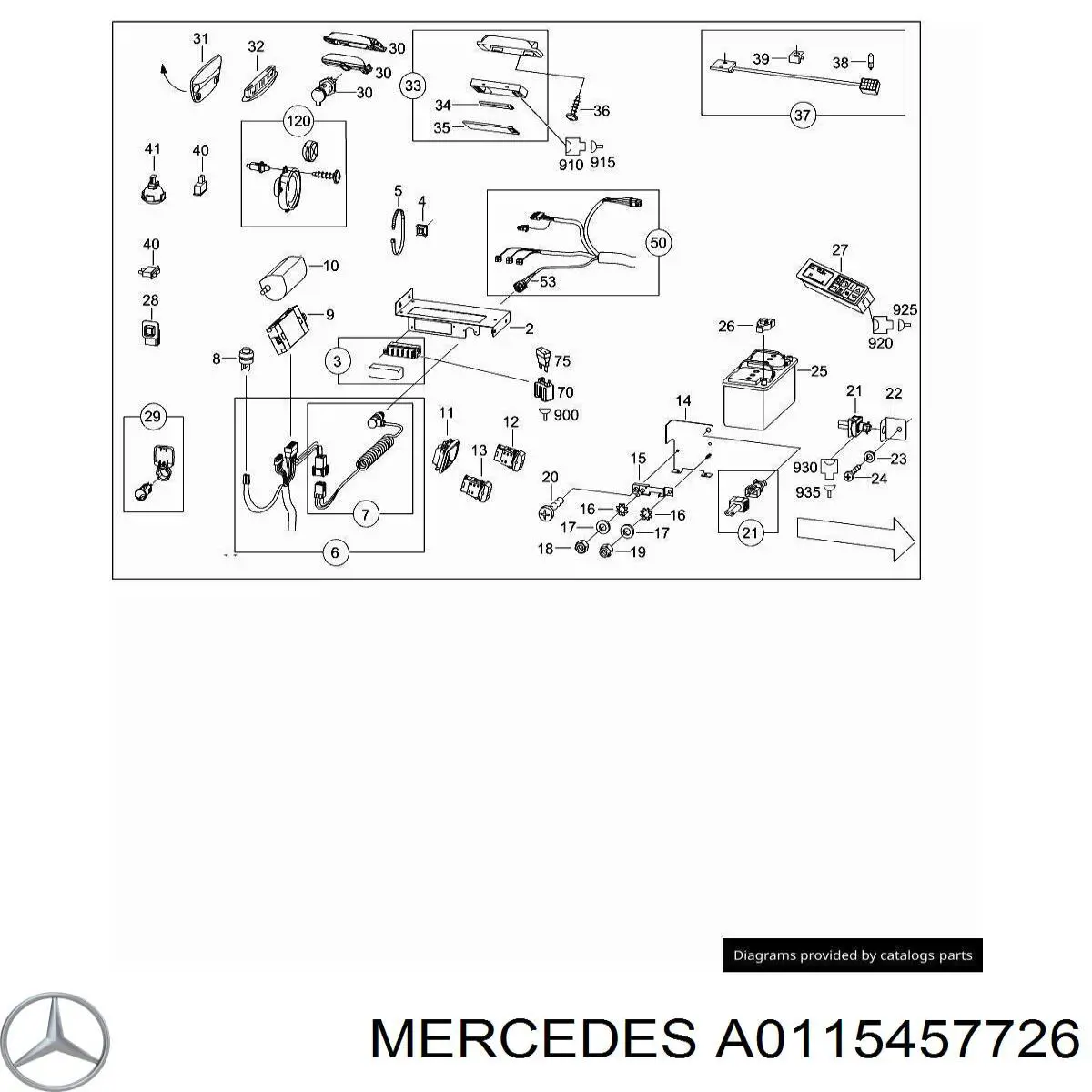 0115457726 Mercedes