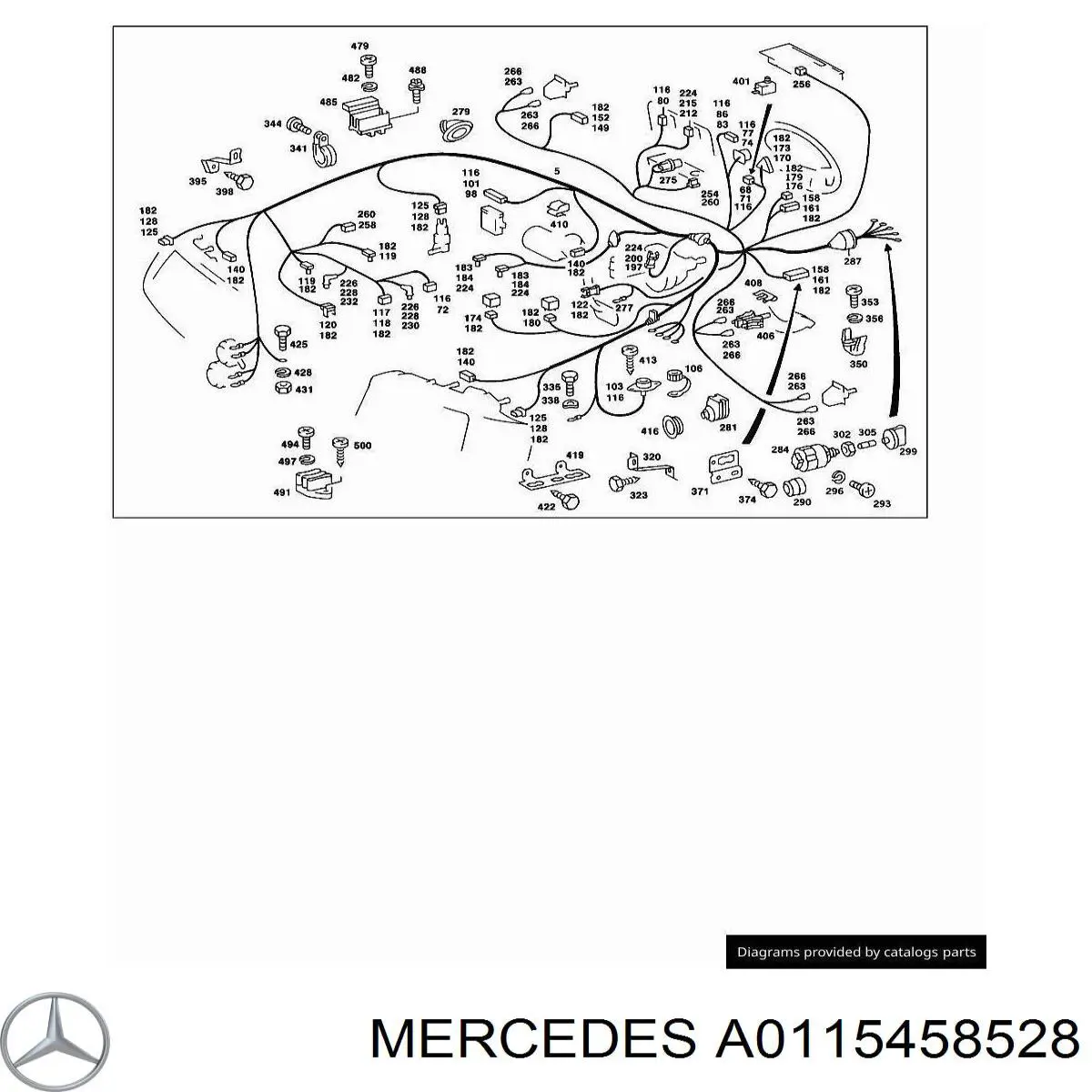  Mercedes A0115458528