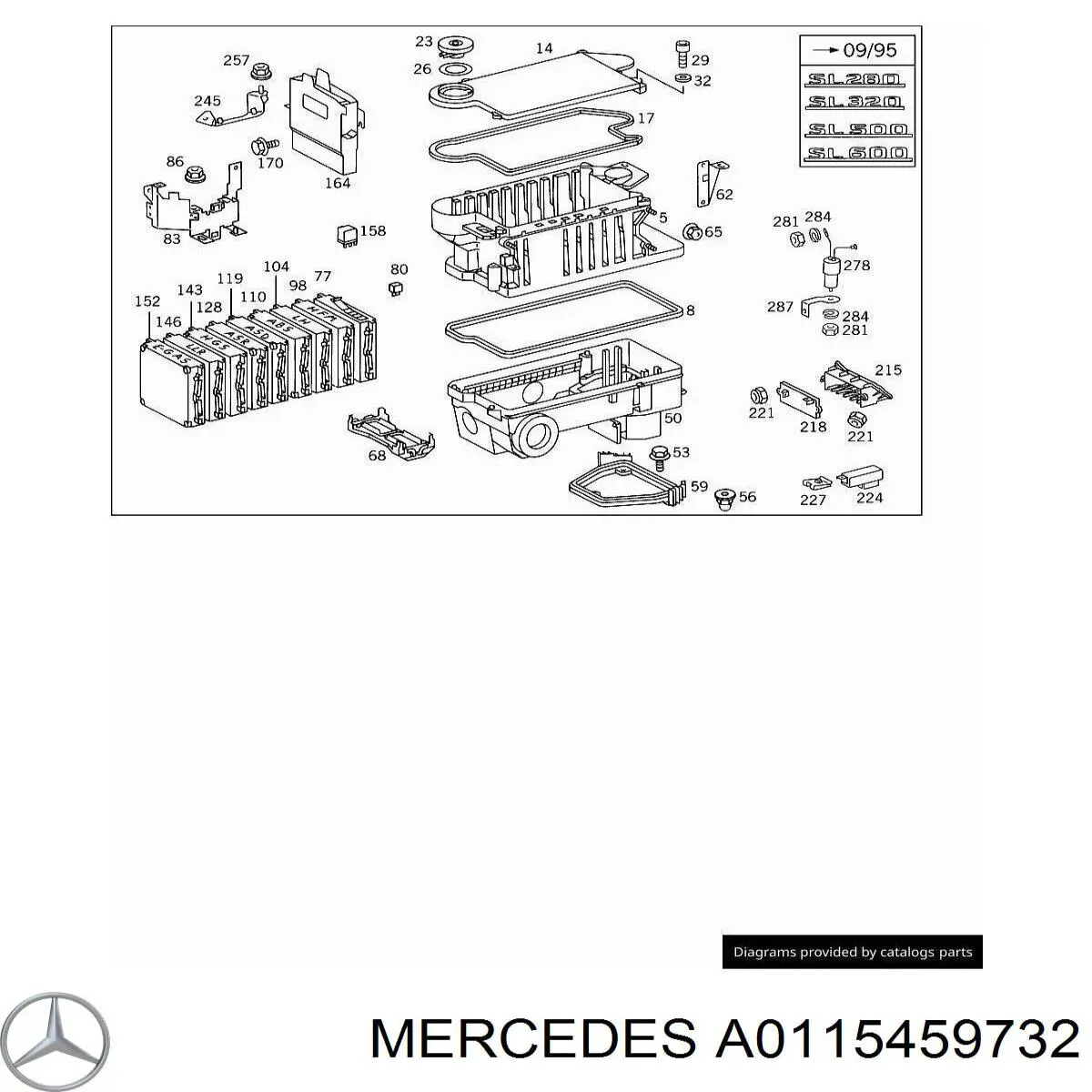 A0115459732 Mercedes