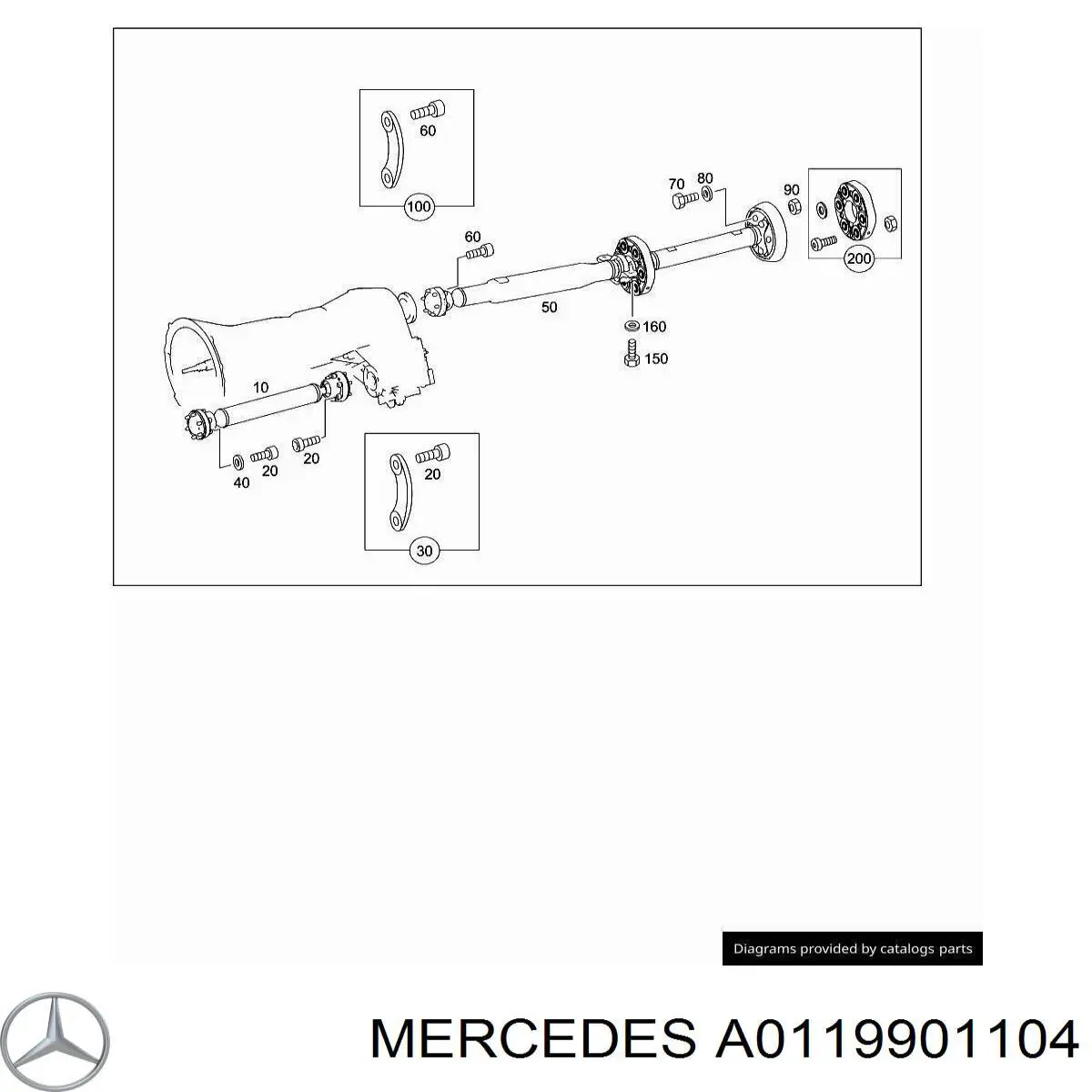  Mercedes A0119901104 precio, desde 13,46 EUR