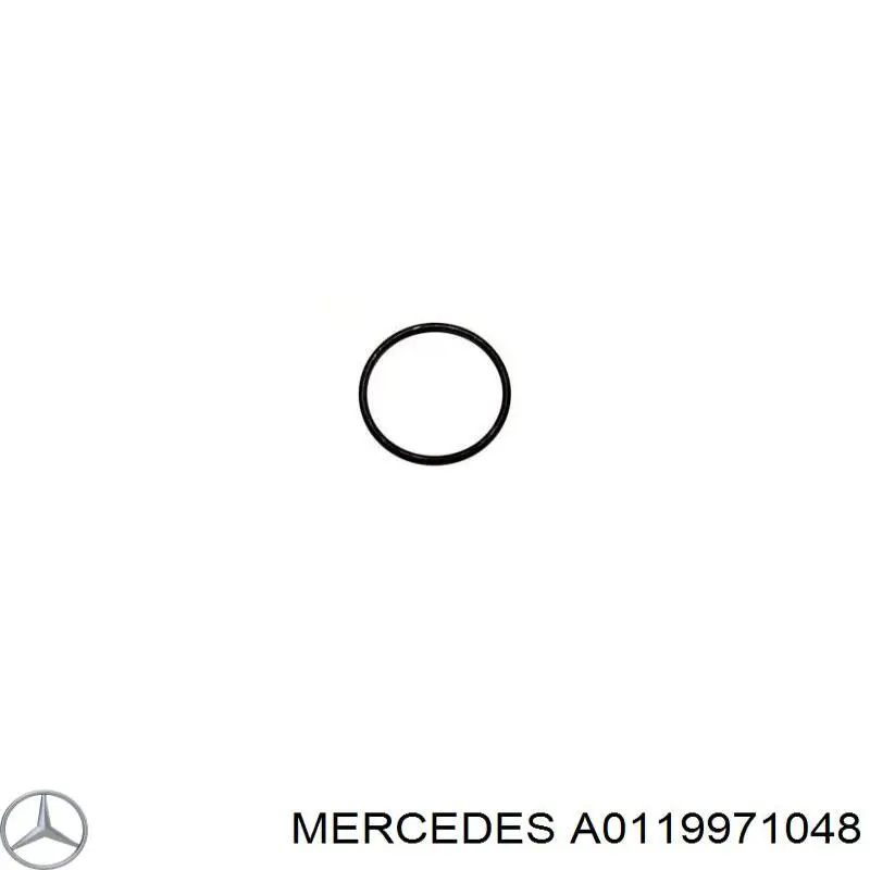 A0119971048 Mercedes anillo retén de semieje, eje delantero, izquierdo