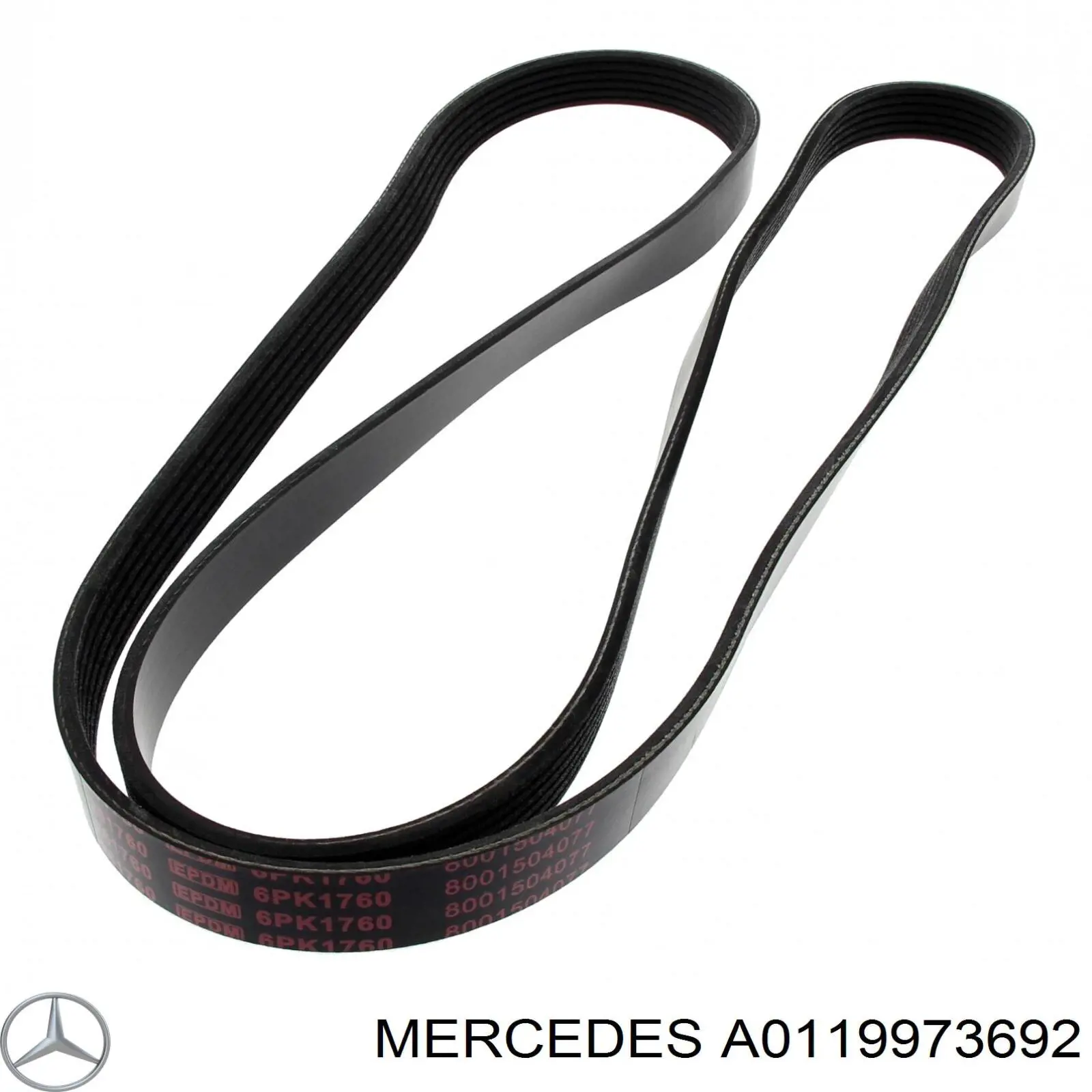 Comprar 0119973692 Mercedes Correa trapezoidal