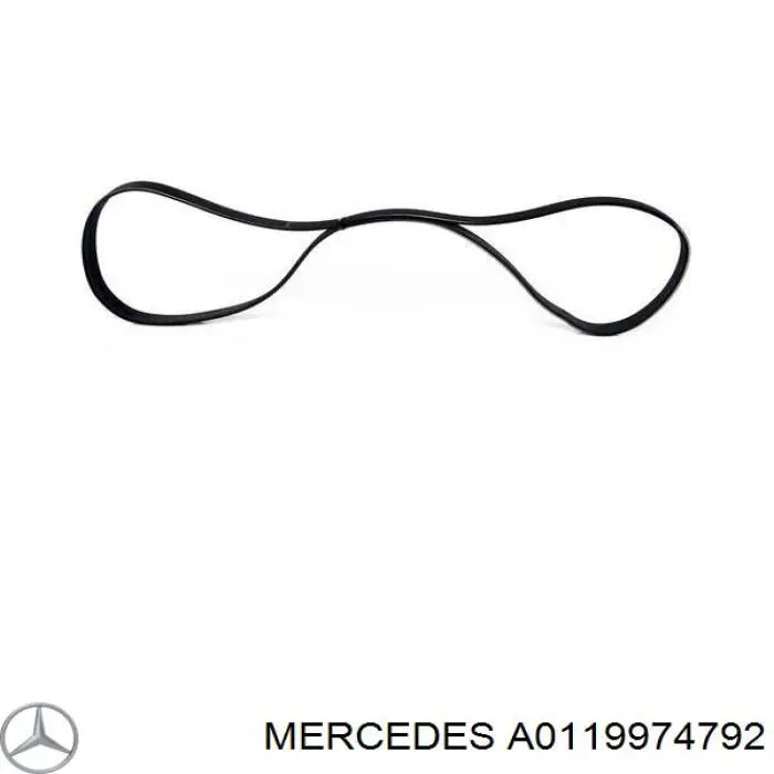 A0119974792 Mercedes correa trapezoidal