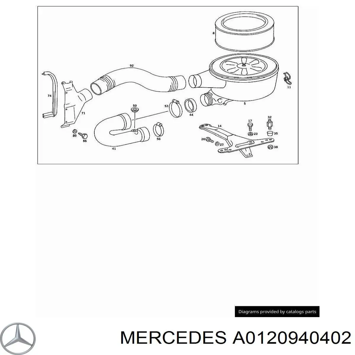 A0120940402 Mercedes