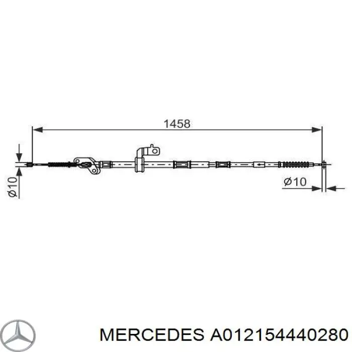 A012154440280 Mercedes alternador
