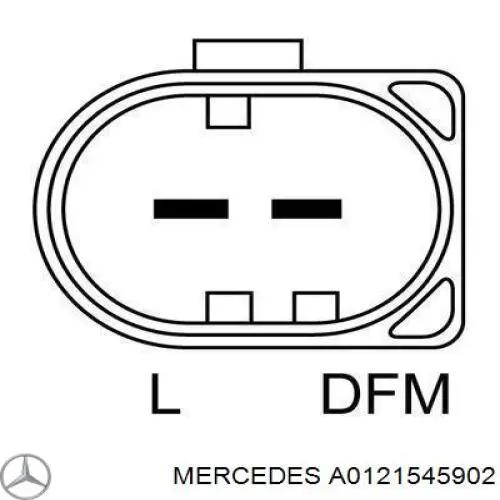A0121545902 Mercedes alternador