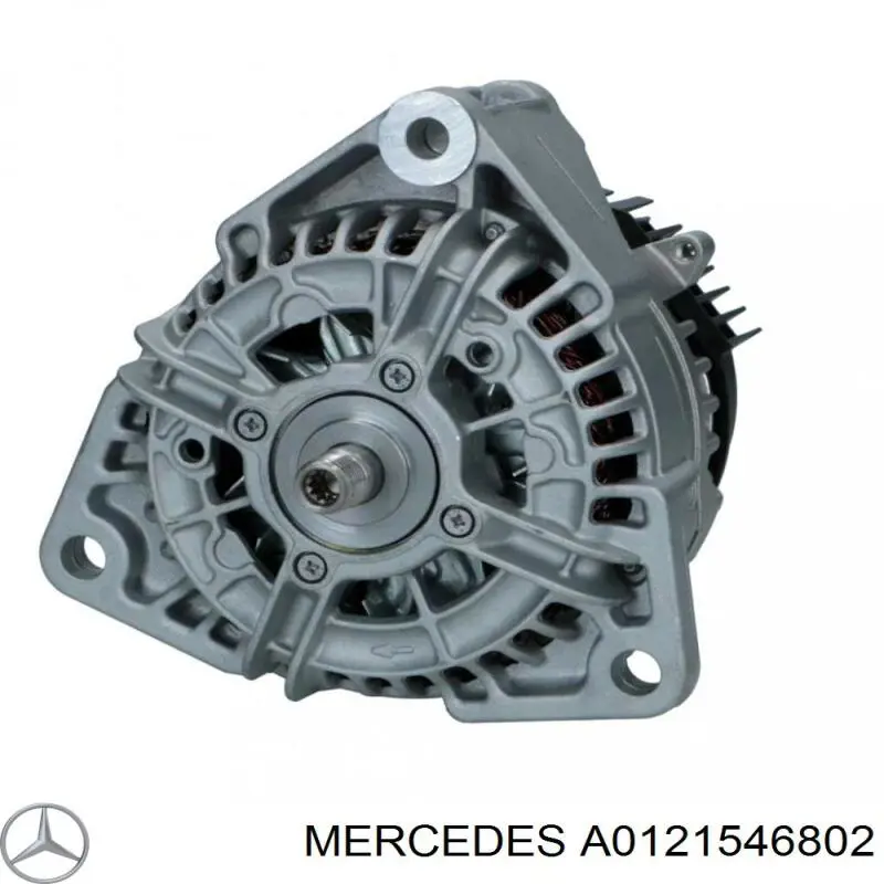 A0121546802 Mercedes alternador