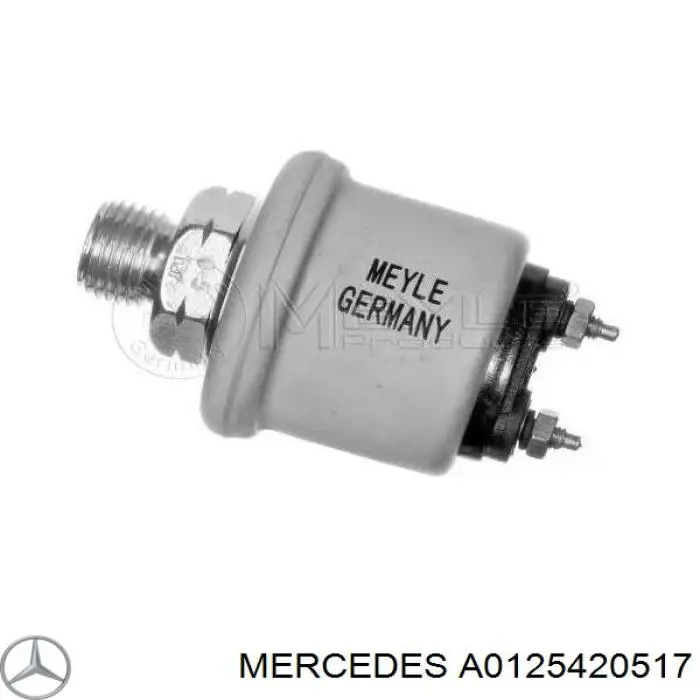 Manómetro de presión de aceite Mercedes A0125420517 precio, desde 21,66 EUR