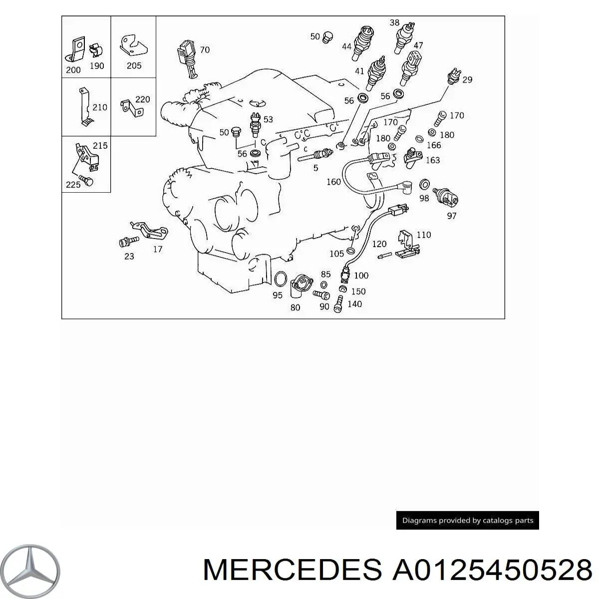 A0125450528 Mercedes