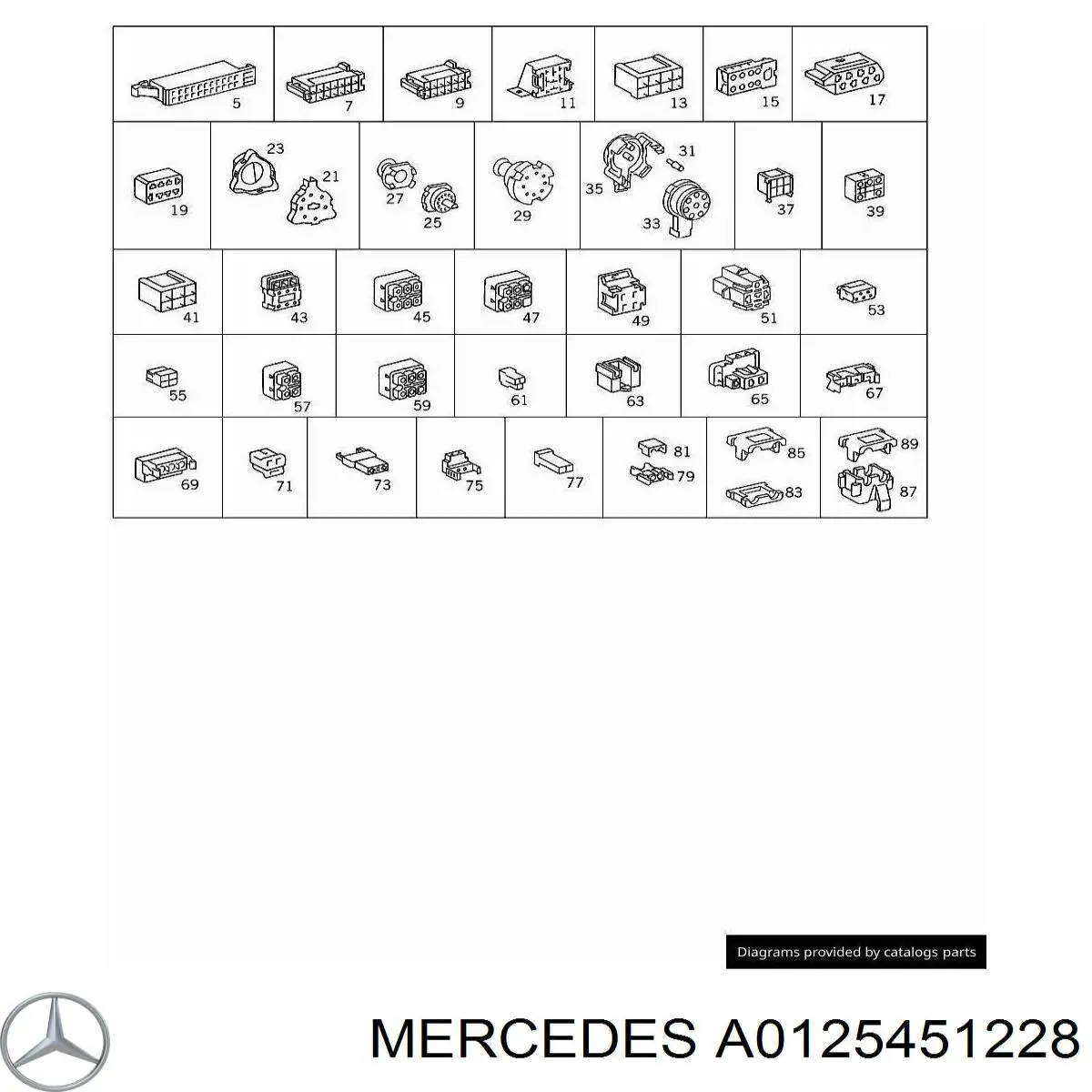  Mercedes A0125451228 precio, desde  EUR