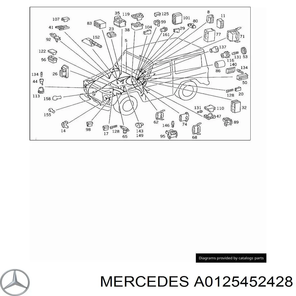  Mercedes A0125452428 precio, desde  EUR
