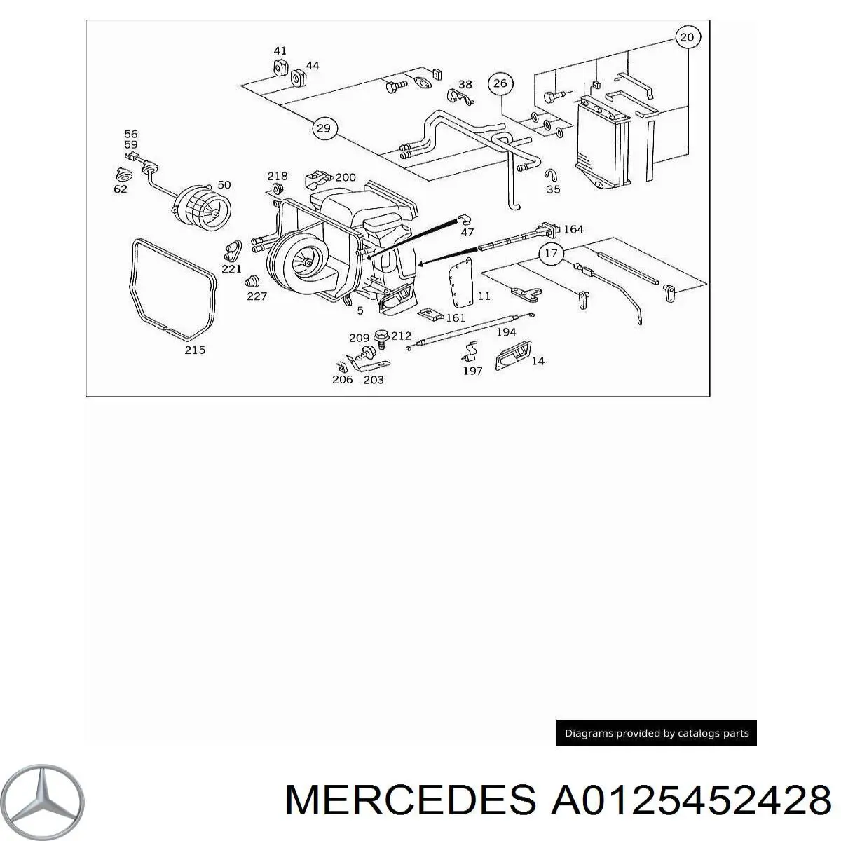  A0125452428 Mercedes
