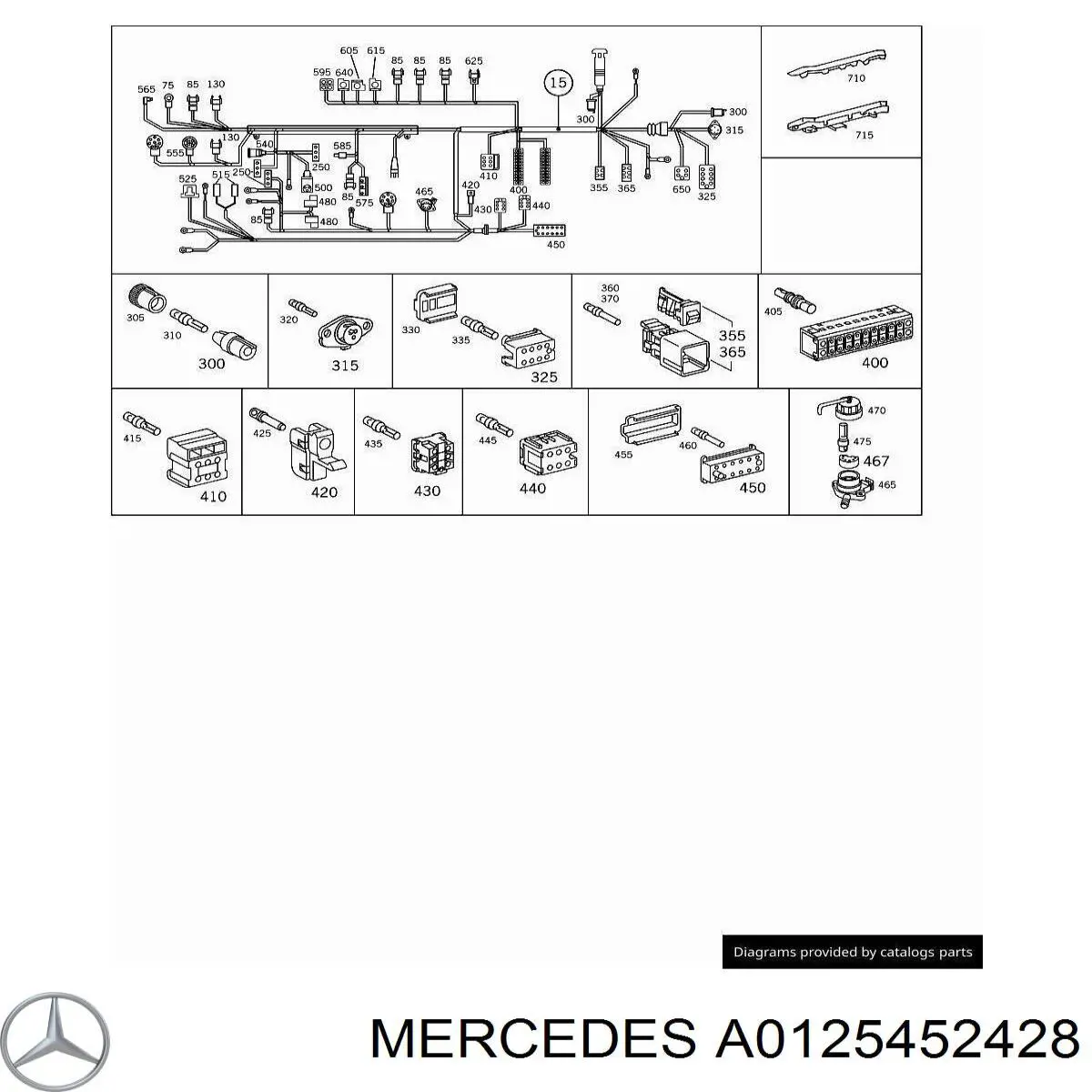  Mercedes A0125452428 precio, desde  EUR