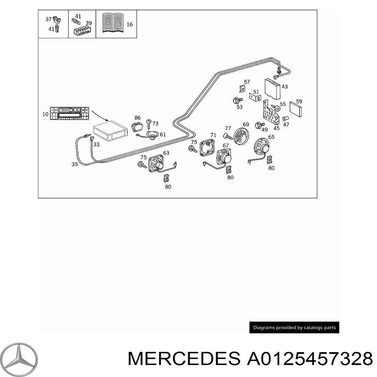 A0125457328 Mercedes