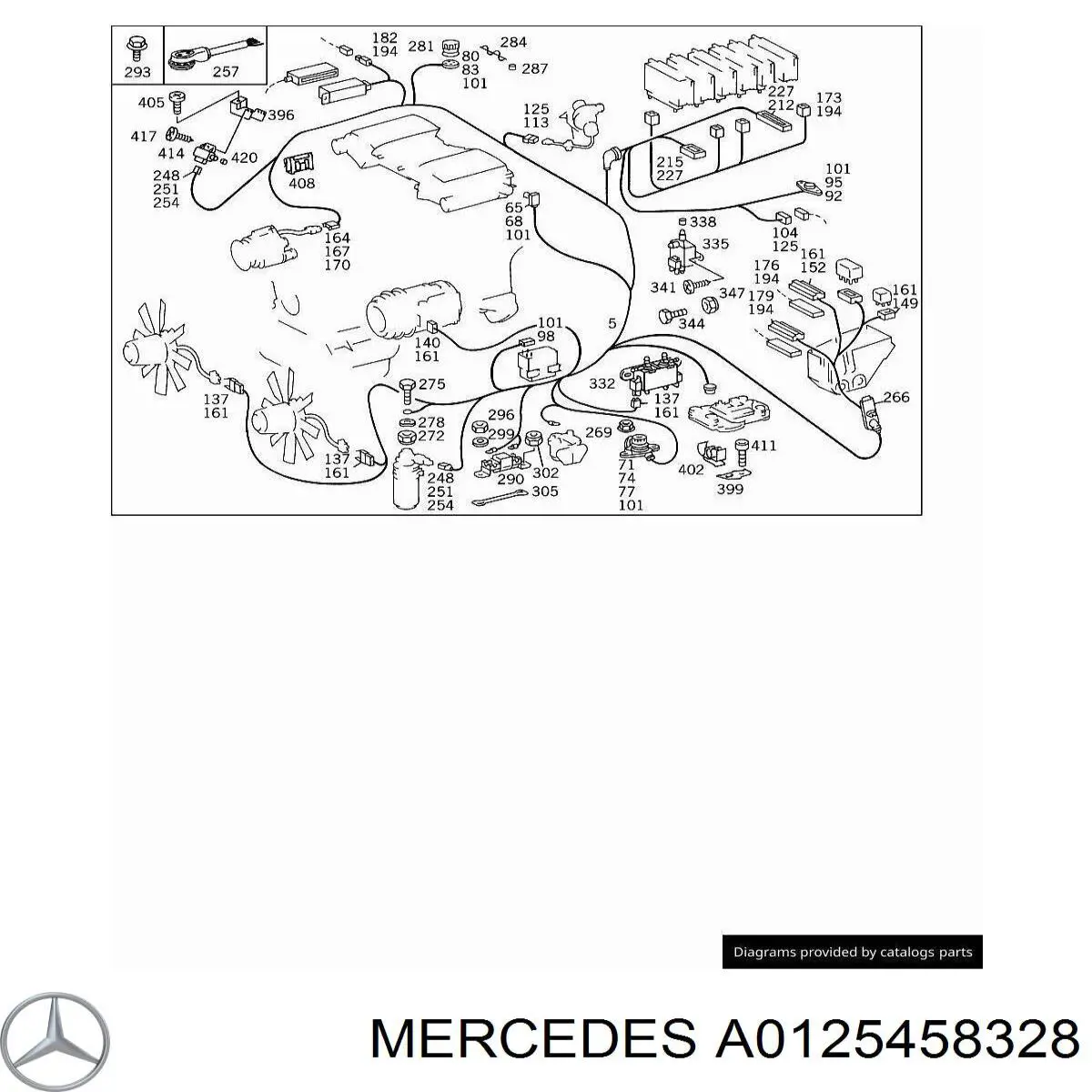  Mercedes A0125458328