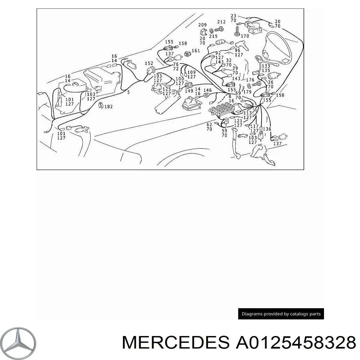 A0125458328 Mercedes 
