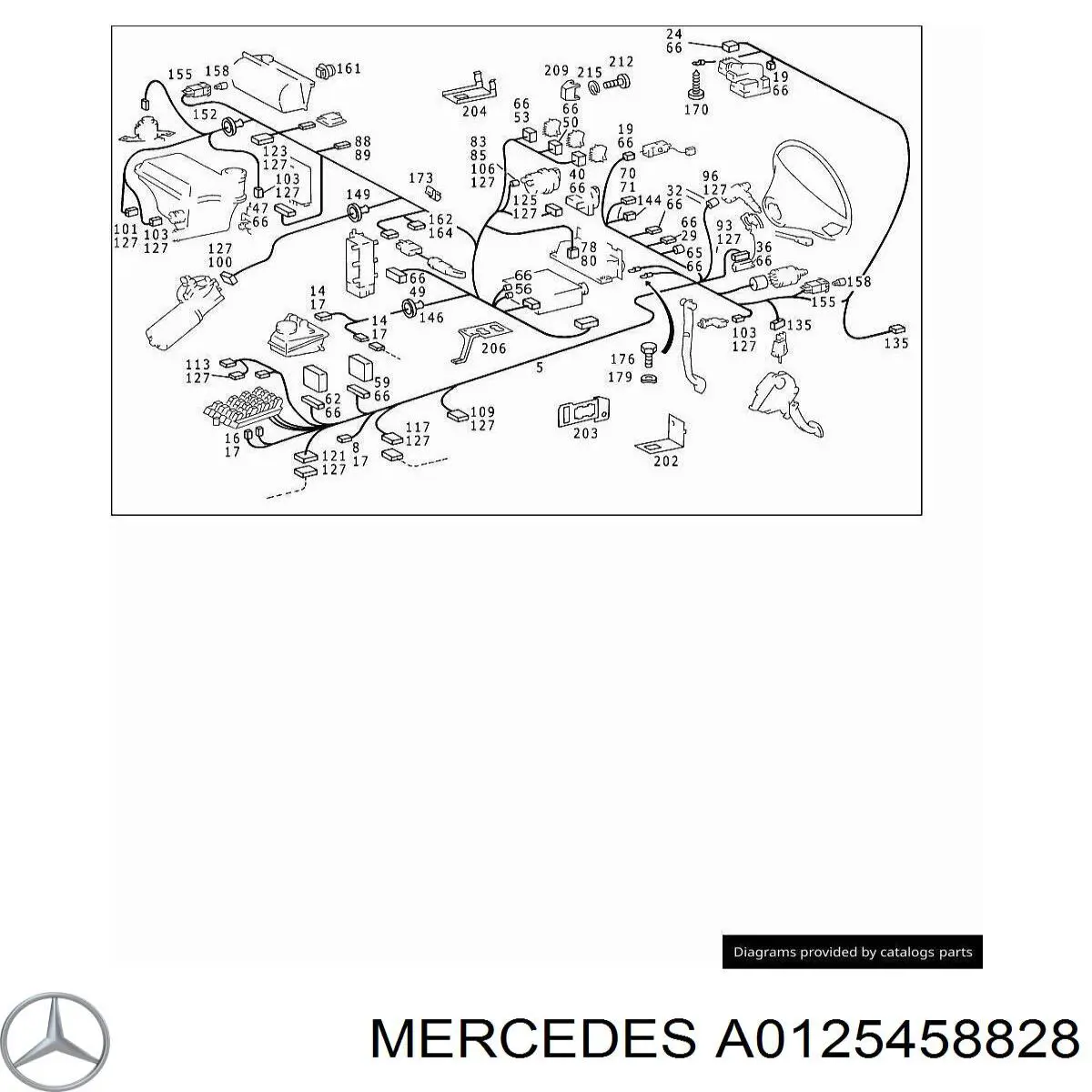 A0125458828 Mercedes 