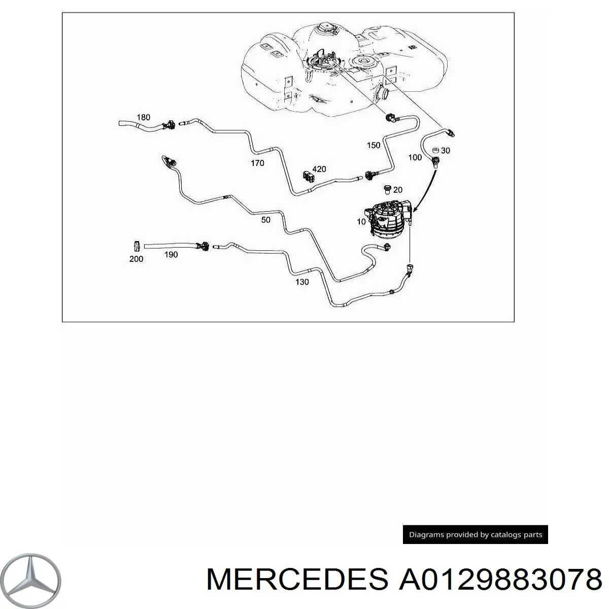 A0129883078 Mercedes