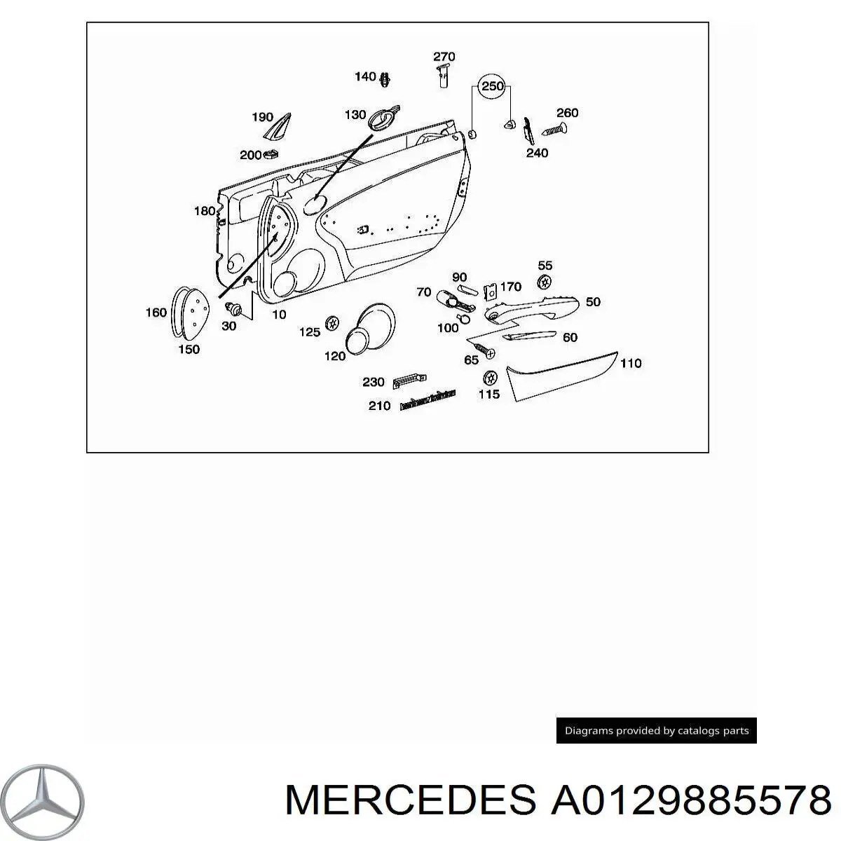 A0129885578 Mercedes