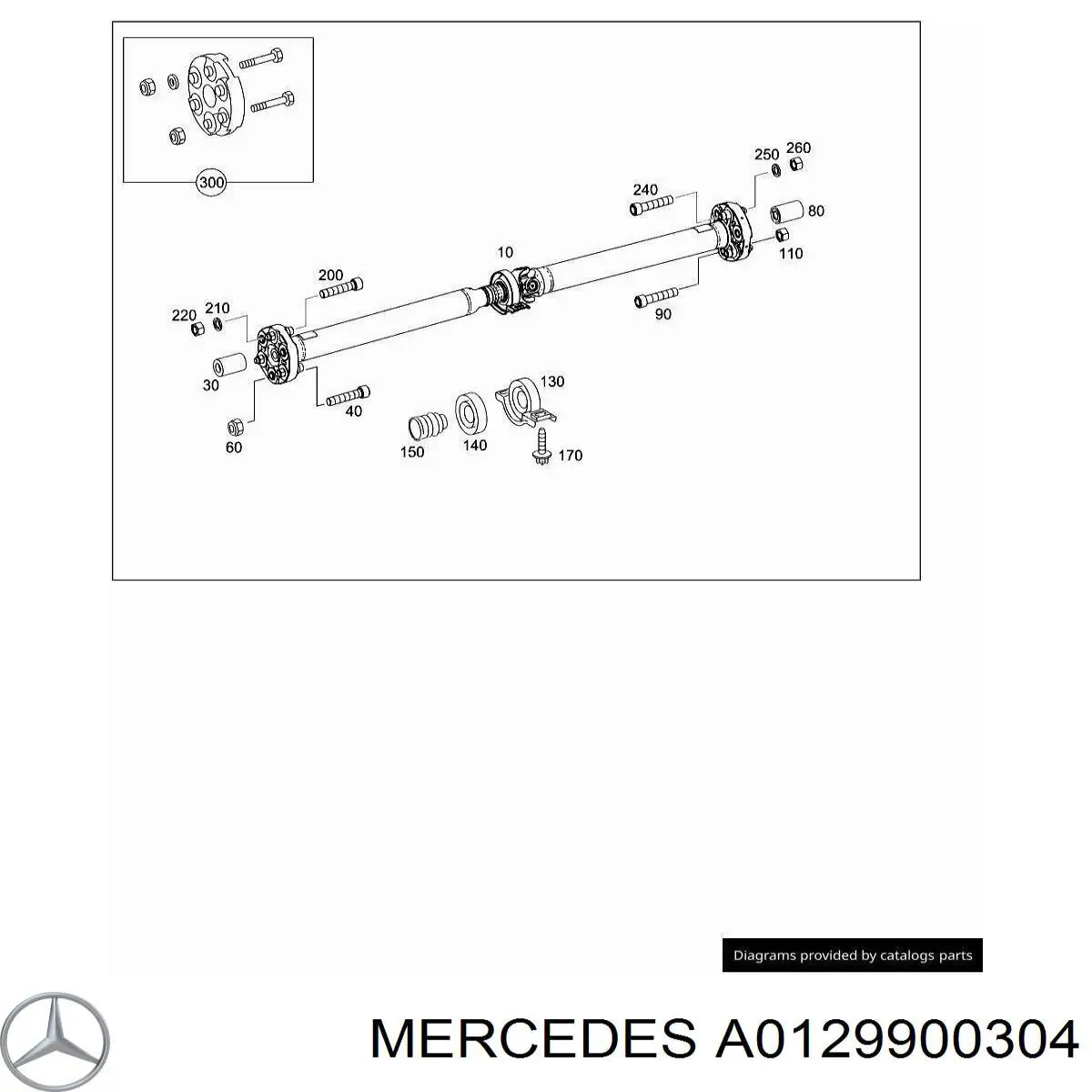  Mercedes A0009909306 precio, desde 12,22 EUR