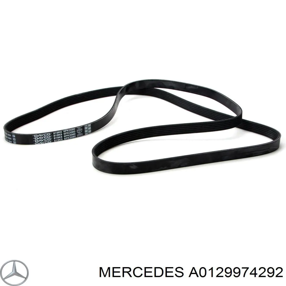 A0129974292 Mercedes correa trapezoidal