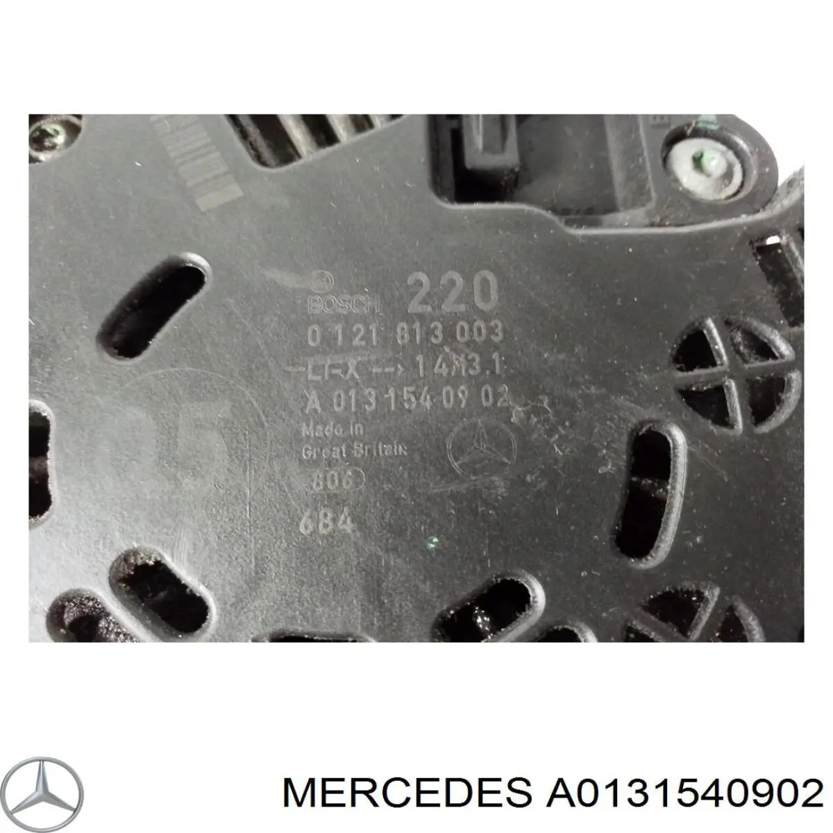 A0131540902 Mercedes alternador