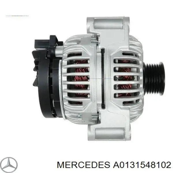A0131548102 Mercedes Alternador de coche