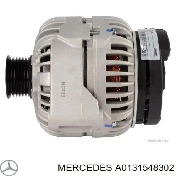 A0131548302 Mercedes alternador