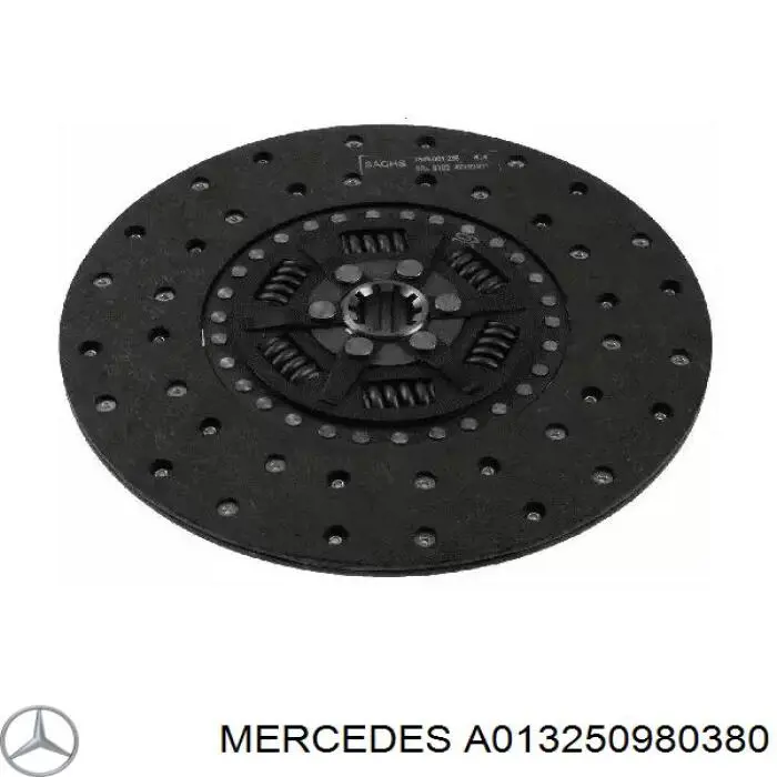 A013250980380 Mercedes disco de embrague