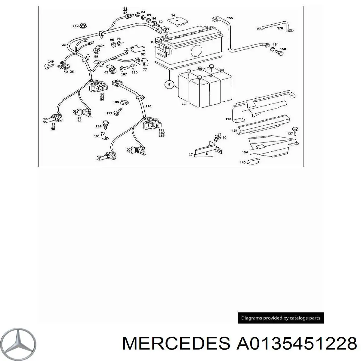 A0135451228 Mercedes 