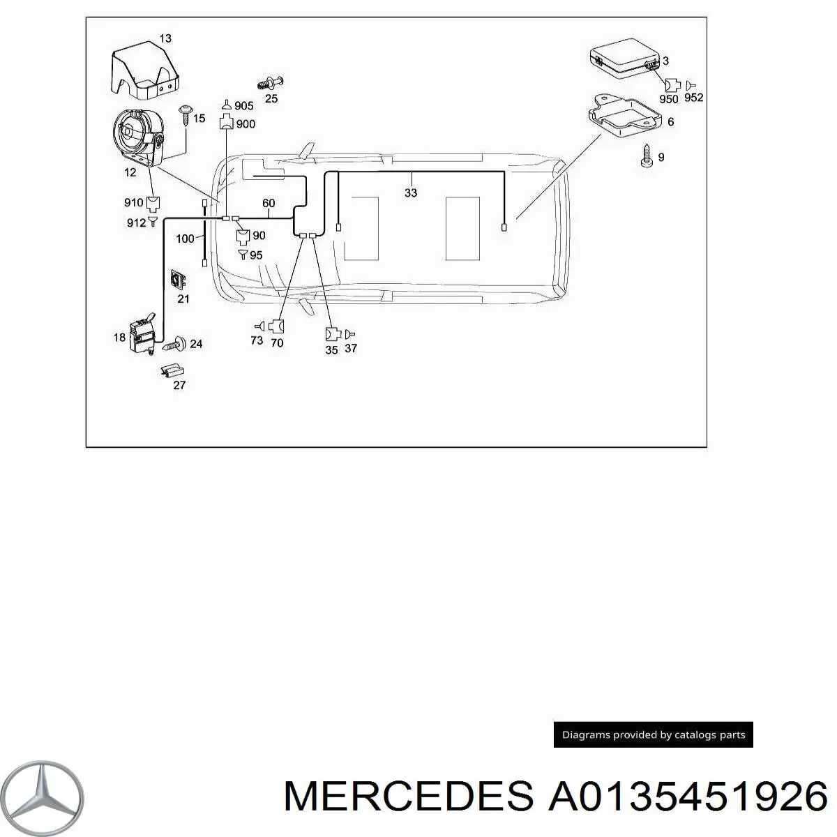  Mercedes A0135451926 precio, desde 5,29 EUR