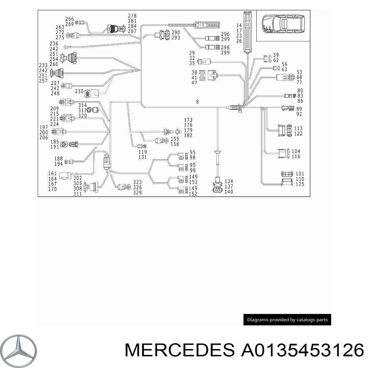 A0135453126 Mercedes